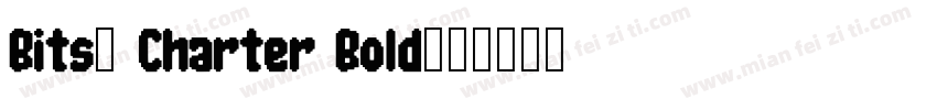 Bits_ Charter Bold字体转换